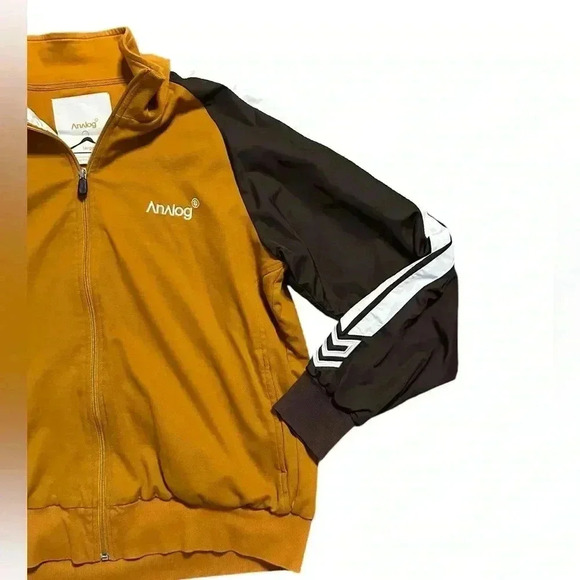 Analog Brown and Black Jacket - Picture 3 of 5